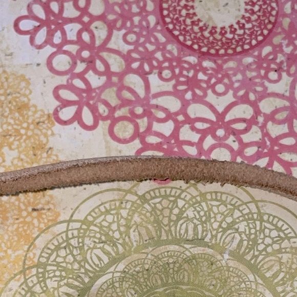 Small Handmade Original/One of a Kind Leather Crossbody Bag/Purse - Picture 3 of 7